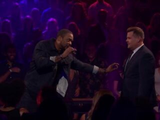 Hilarisch: Hiphoplegende Method Man sloopt presentator James Corden in rapbattle!