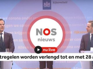 Kabinet verlengt coronamaatregelen tot en met 28 april
