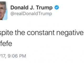 De leukste memes over Trumps viral Twitter fail #covfefe