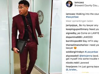 Vrouwen worden gek na het zien van deze 'lawyer bae'