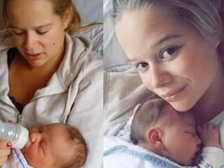 Menthe wist tot haar bevalling niet dat ze zwanger was