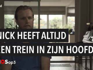 Nick hoort de hele dag een trein langsrijden in zijn hoofd