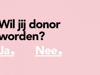 Eens of oneens: het is goed dat je straks automatisch donor bent