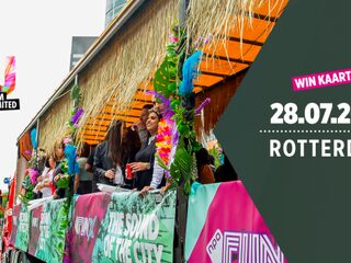 Feest mee op de FunX Praalwagen tijdens Rotterdam Unlimited!