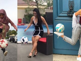 Deze 5 vrouwelijke freestyle voetballers doen de gekste trucs