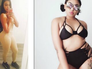 Deze chick dronk apetamine, omdat ze 'thick' wilde worden