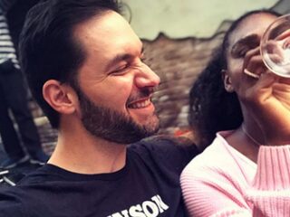 Serena Williams' man vloog haar naar Venetië "omdat ze zin had in Italiaans eten"