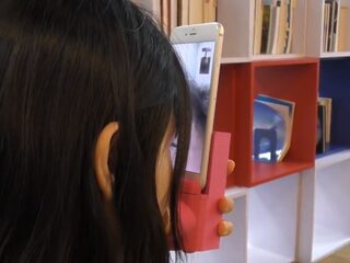 Je kunt binnenkort virtueel met je partner zoenen