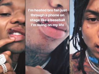 VIDEO: Swae Lee geraakt door telefoon tijdens Rae Sremmurd-concert