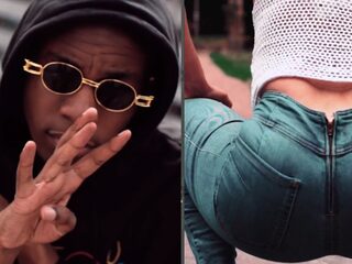 Videoclip voor beweeg-je-billentrack van Bryan Mg, LouiVos en WAWA