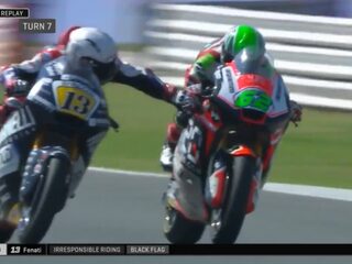 Coureur ontslagen na levensgevaarlijke actie bij tegenstander