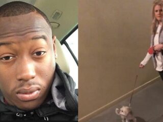 Racistische buurvrouw blokkeert man voor zijn huis, omdat hij "er niet thuishoort"