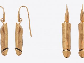 Cadeautje van de Sint: Penis-oorbellen
