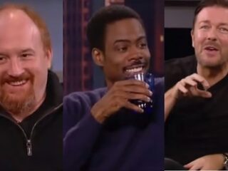 Comedians Louis CK en Ricky Gervais gebruiken n-woord en Chris Rock verdedigt hen