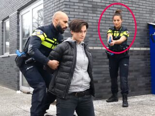 Nochtli werkt weer een dag als politieagent