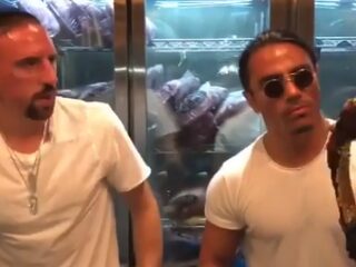 Franck Ribéry krijgt boete voor scheldkanonnade na gouden steak