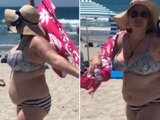 Gepeste vrouw in bikini haalt keihard uit naar pestkoppen