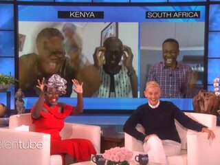 Ellen herenigt 'hardwerkende' Keniaanse vrouw met haar gezin