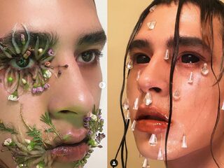 Deze 19-jarige jongen maakt de meest bizarre make-up creaties
