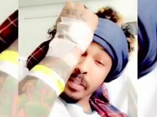 August Alsina vanuit ziekenhuis: "Ik was tijdelijk verlamd"