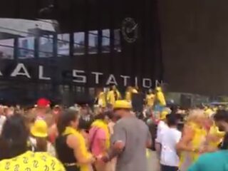 Wereldrecord salsadansen is vanmiddag verbroken in Rotterdam