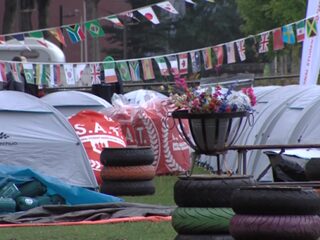 Tilburgse studenten verblijven in tentenkamp door woningnood