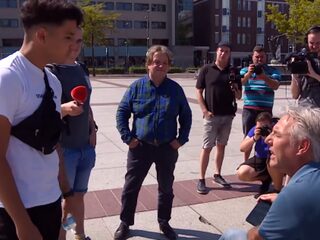 Cihan (16) over viral gesprek Pegida-voorman: "Boos worden heeft geen zin"