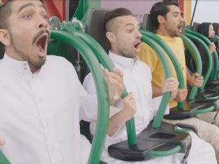 Langste, grootste en snelste achtbaan ter wereld wordt gebouwd in Saoedi-Arabië