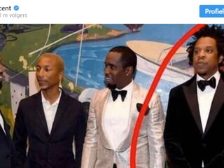 Foto van ongemakkelijke reünie Kanye en Jay Z wordt meme