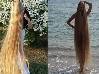 Deze Instagrammer uit Oekraïne is een real life Rapunzel