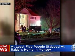 Man met kapmes valt mensen aan tijdens Chanoeka-viering