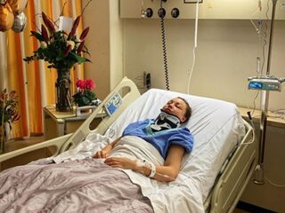 Gevallen circusartiest voelt haar benen nog steeds niet