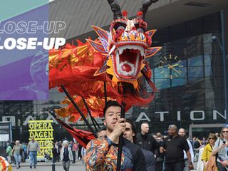 Andy (24): “De leeuwendans is voor mij een manier om de Chinese tradities voort te zetten”