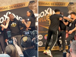 Fabiola bij staredown Boxing Influencers: "Ik wil bloed zien bij Vonneke"