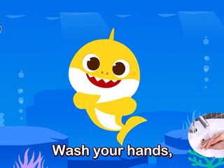 Corona-remix voor 'Baby Shark': "Wash Your Hands, Doo Doo Doo Doo Doo Doo"