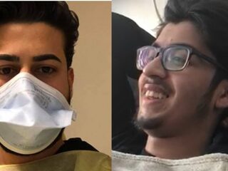 Sehraz (16) die door corona op de IC lag, start inzamelingsactie met broer Babor