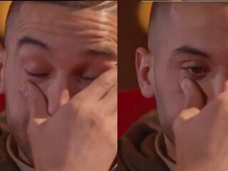 Hakim Ziyech in tranen door afscheidsfilmpje Ajax