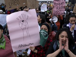 Recordaantal vrouwen vermoord in Mexico afgelopen maand