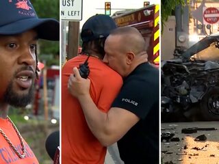 Man (31) die een jaar onterecht vastzat, redt politieagent uit brandende auto