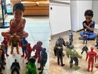 Kinderen herdenken Chadwick Boseman met actiefiguren