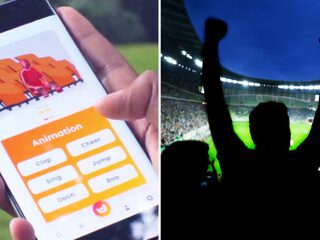 Met deze app zit jij straks virtueel in een voetbalstadion