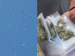 Het regende gratis wiet in Tel Aviv dankzij drone-actie