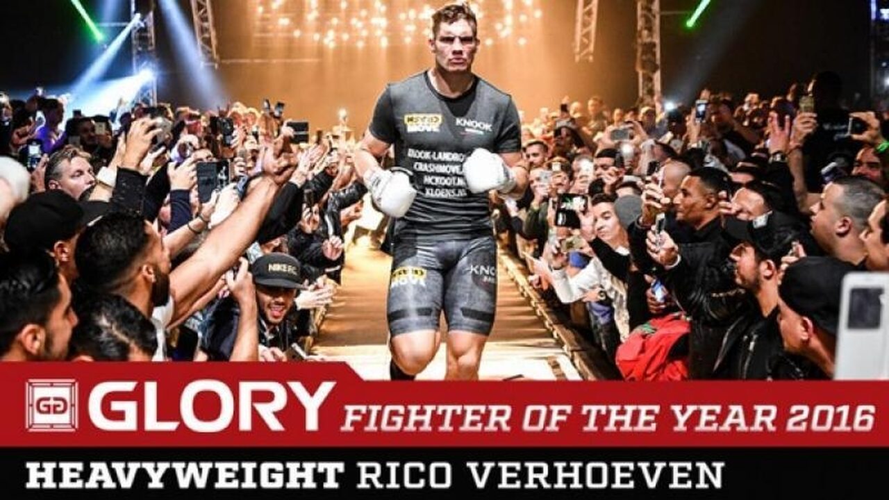 Rico Verhoeven verkozen tot beste Glorykickbokser van het jaar FunX.nl