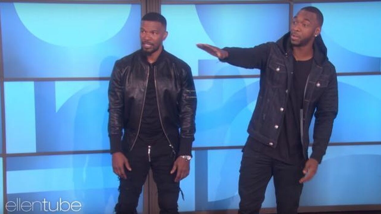 VIDEO Jamie Foxx en Jay Pharoah doen imitaties van JayZ, Kanye West