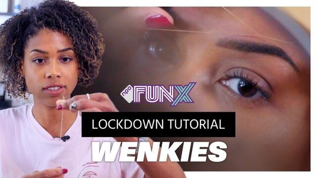 Zo kan je je wenkbrauwen en snorharen bijhouden in quarantaine | Lockdown Tutorial #1 - Wenkies