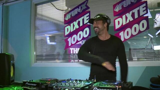 D-Rashid live set tijdens DiXte 1000