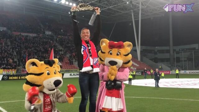 UFC-kampioen Germaine de Randamie voelt zich bij FC Utrecht pas echt wereldkampioen