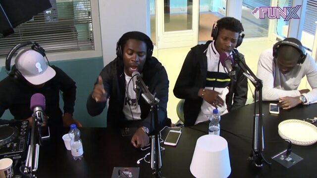 VIDEO: Sevn Alias doet Gass LIVE bij FunX met Jason Futuristic, BKO en Jairzinho