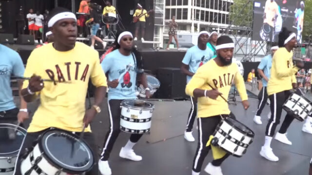 Tromgeroffel voor de winnaar van de Battle of Drums 2018