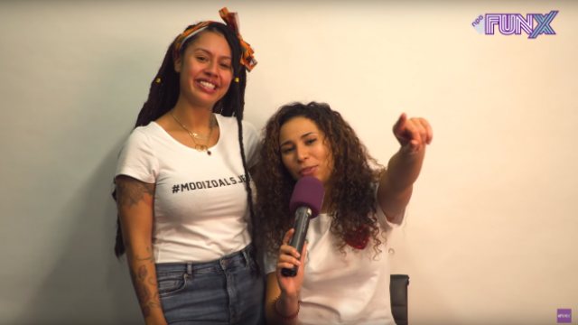 Tabitha en Ouassima zonder make-up voor 'Mooi Zoals Je Bent'